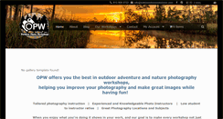 Desktop Screenshot of outdoorphotoworkshops.com
